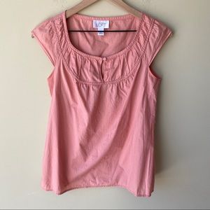 Ann Taylor Loft cap sleeve blouse